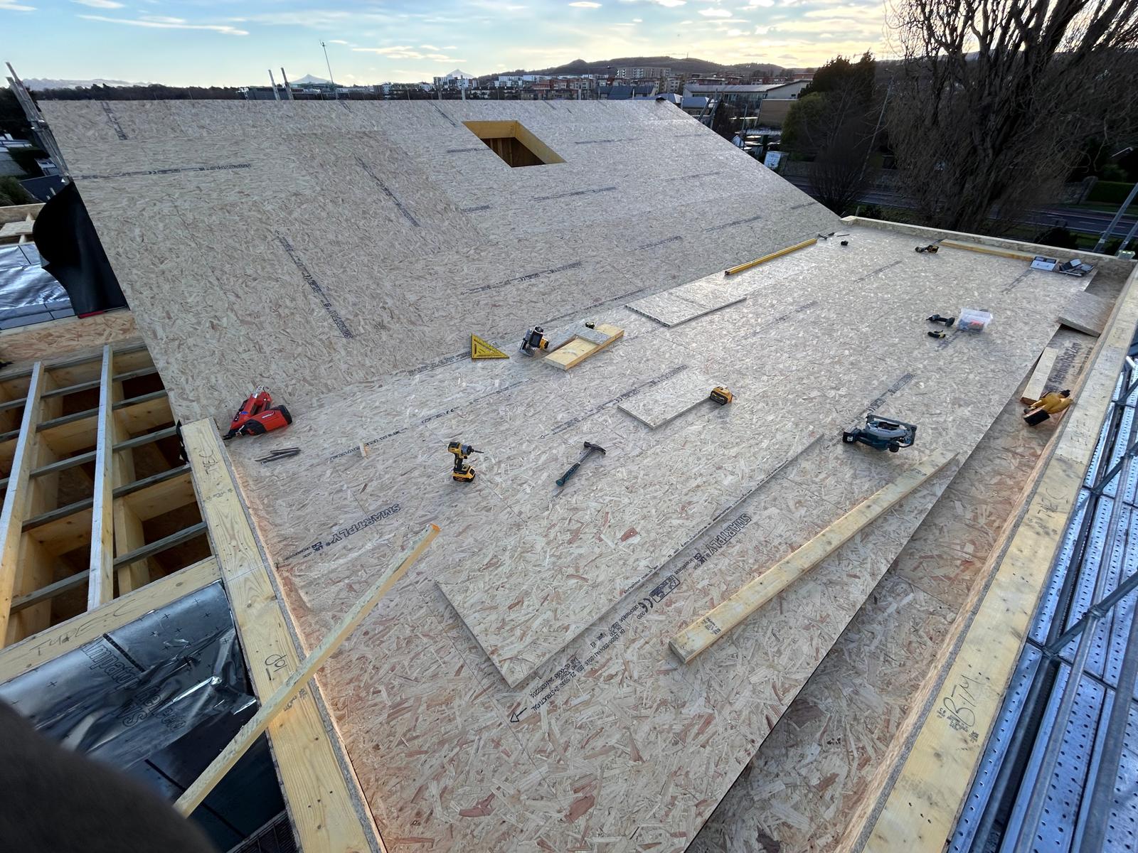 Roof installation project 1
